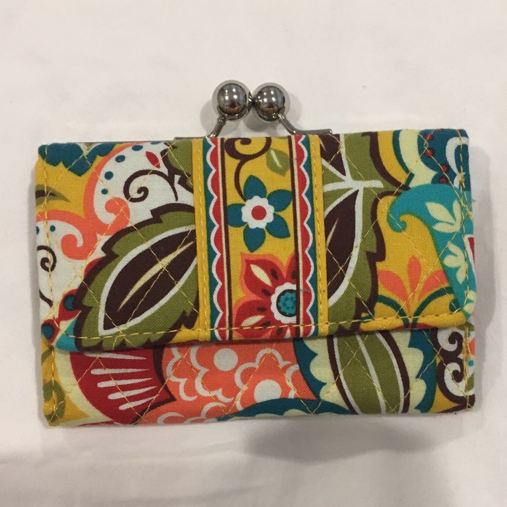 Vera Bradley Mini-Clutch and Wallet